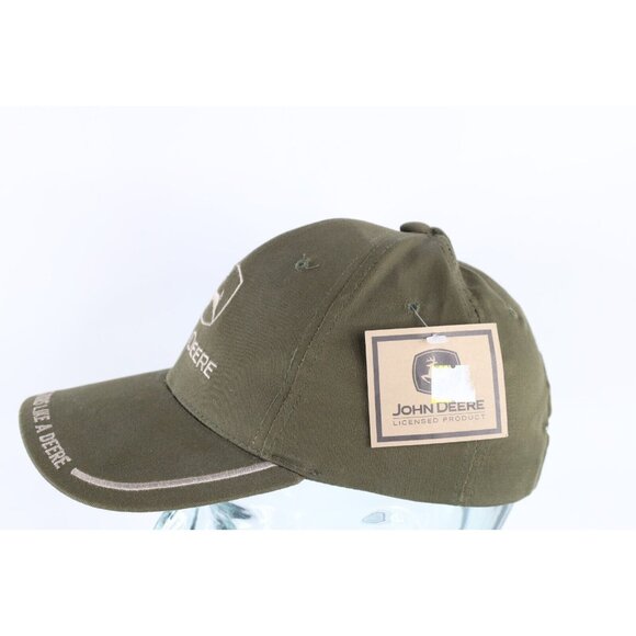 Casquette John Deere verte et noire filet